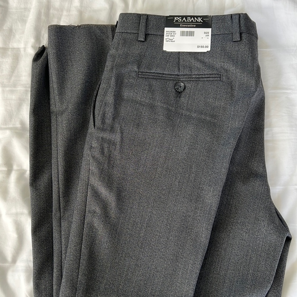 Jos A Bank Executive Dress Pants 35R